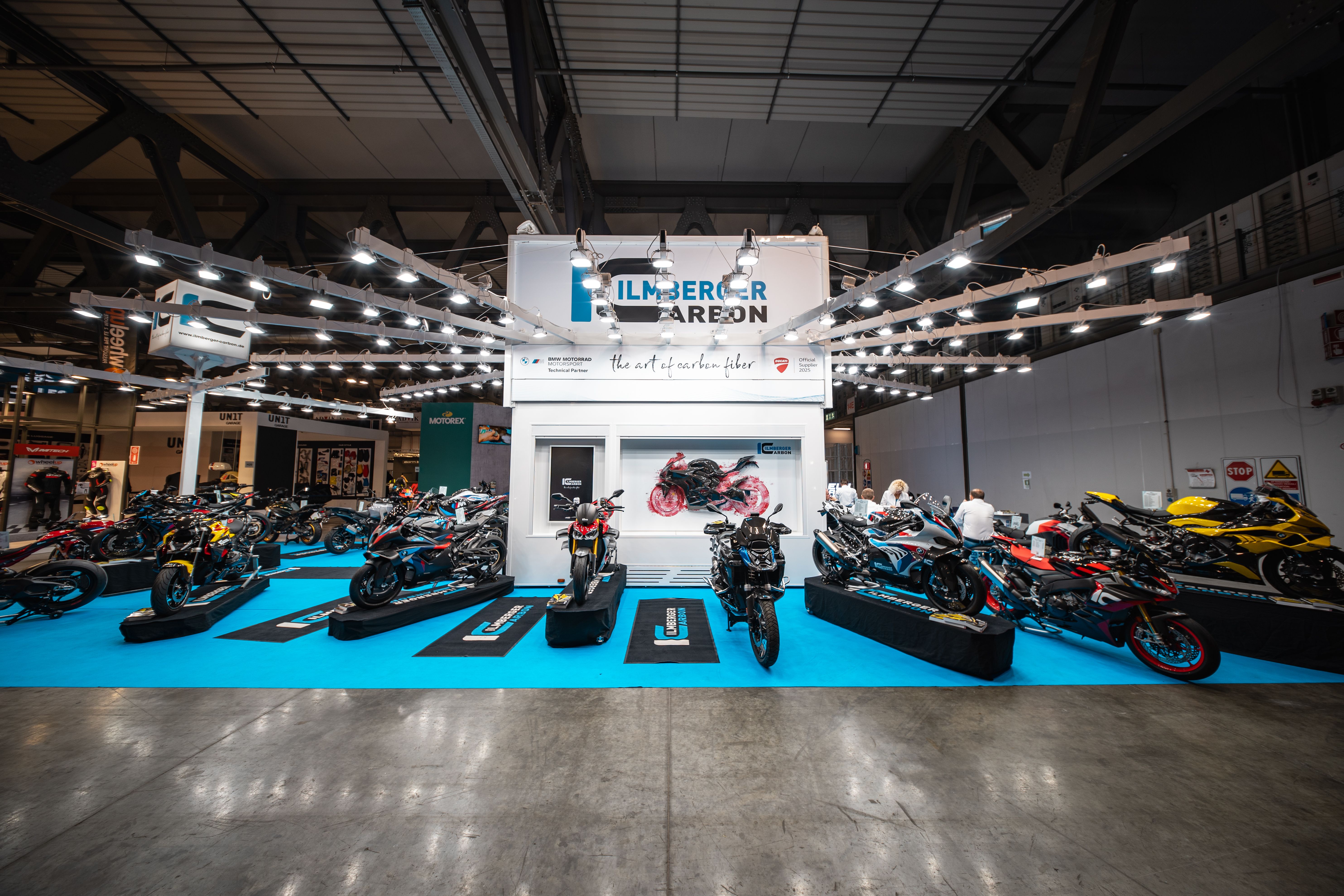 Eicma, Intermot & Co.: Ilmberger Carbon en ferias en invierno 2026/2027
