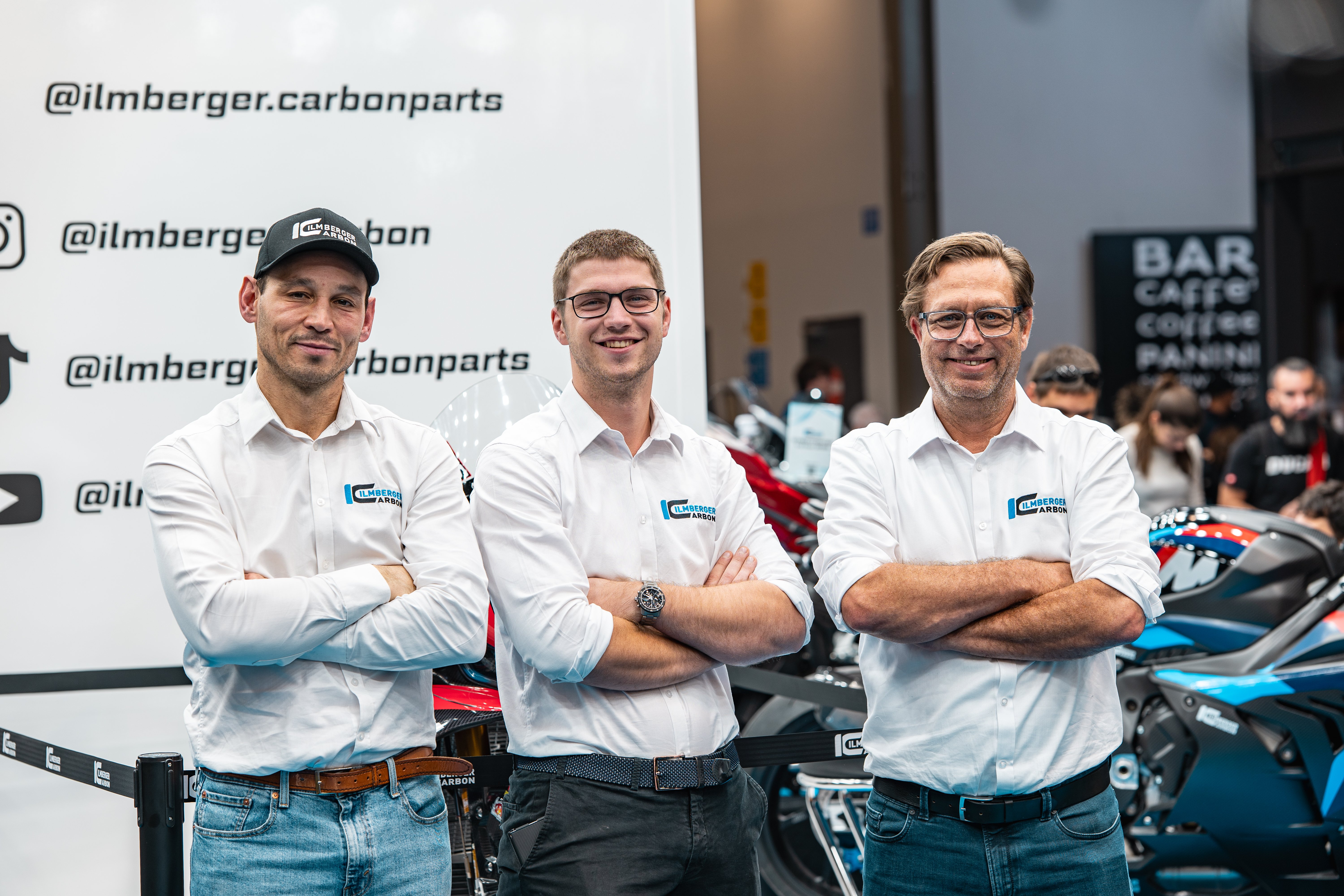 Persönliche Beratung zu Carbonteilen auf der IMOT München und der MBE Verona TextMesse3.jpg
